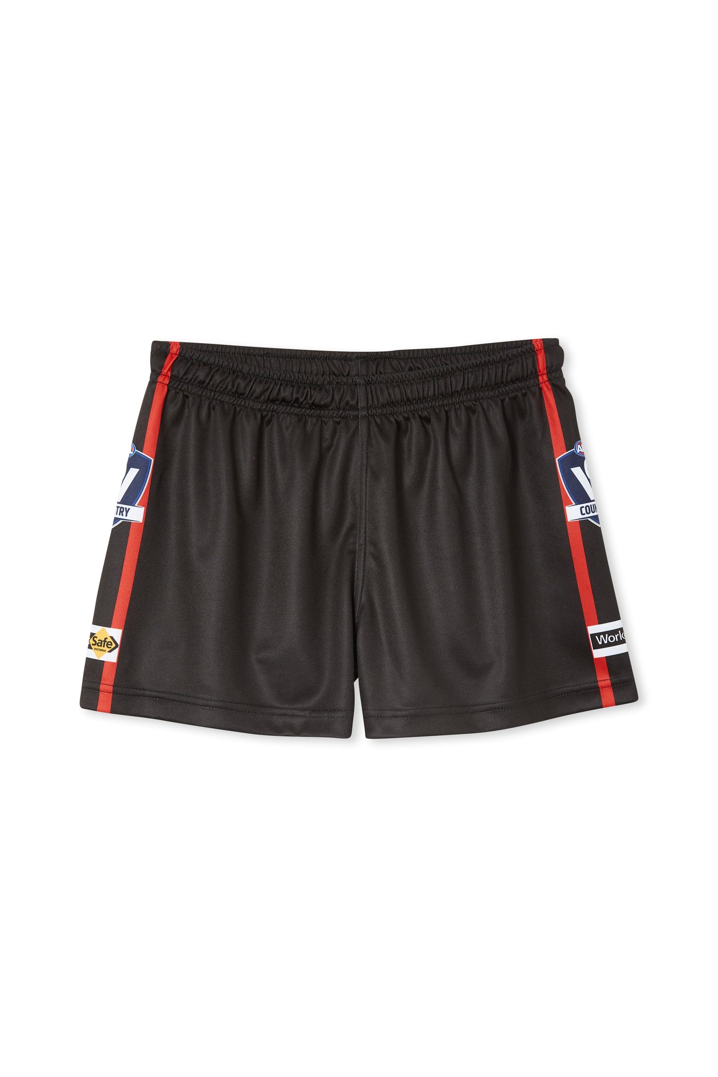 GAMEDAY SHORTS BLACK - JNR - U14/U12 and below