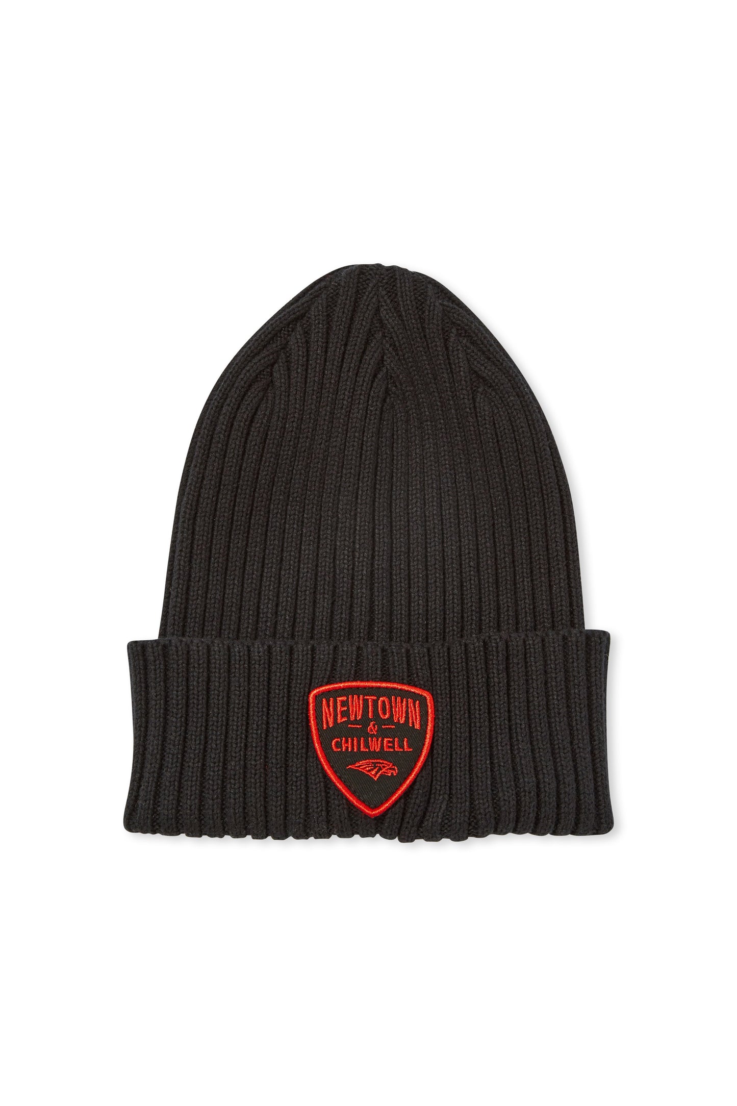 BLACK BEANIE - NEWTOWN