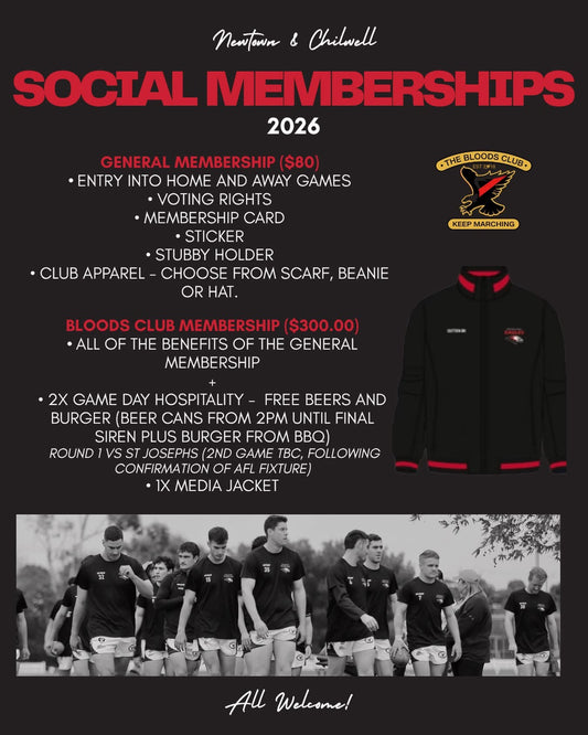 2026 Bloods Club Membership