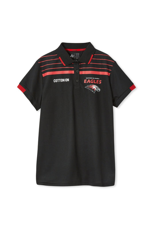 POLO EAGLES RED/BLACK - MENS