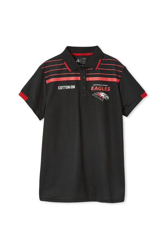 POLO EAGLES RED/BLACK - LADIES