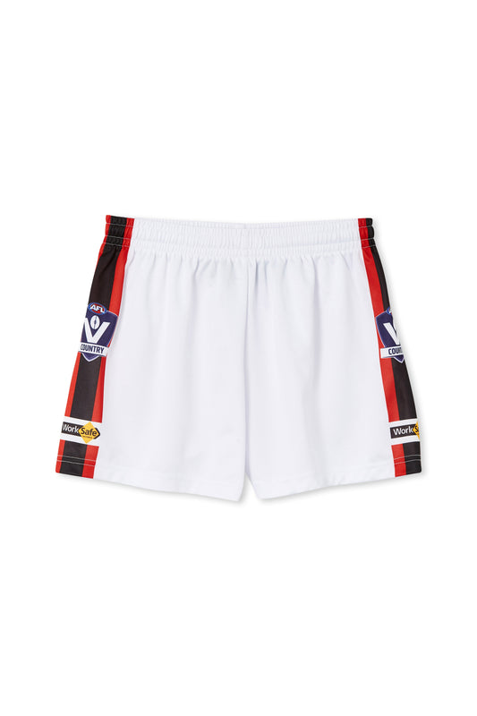 GAMEDAY SHORTS - WHITE JNR