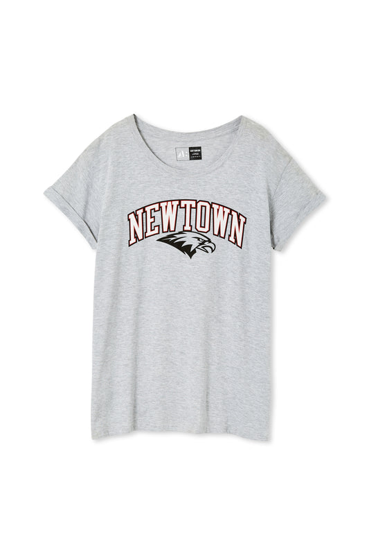 T-SHIRT NEWTOWN - GREY LADIES