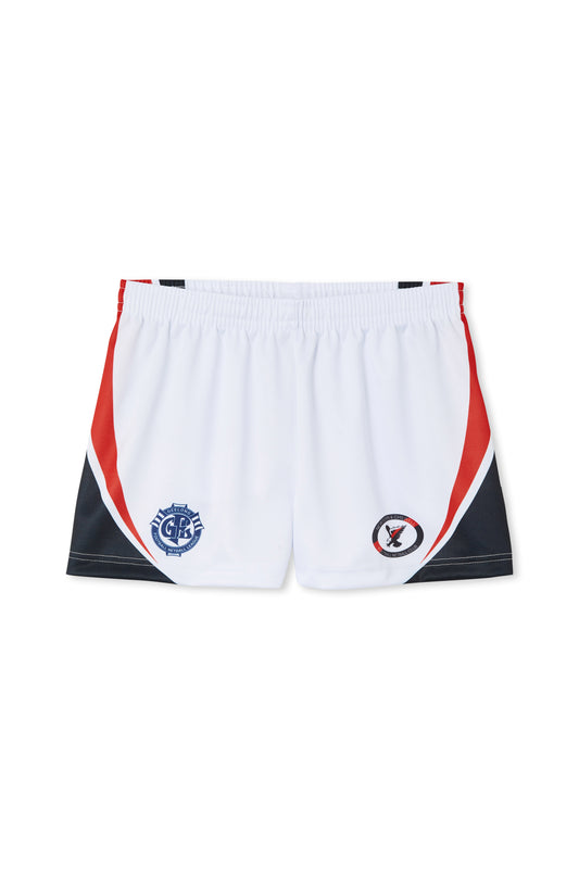 GAMEDAY SHORTS WHITE- SNR & U18