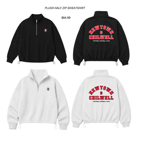 Cotton on Body - Plush 1/2 zip Jumper (with logo on back)