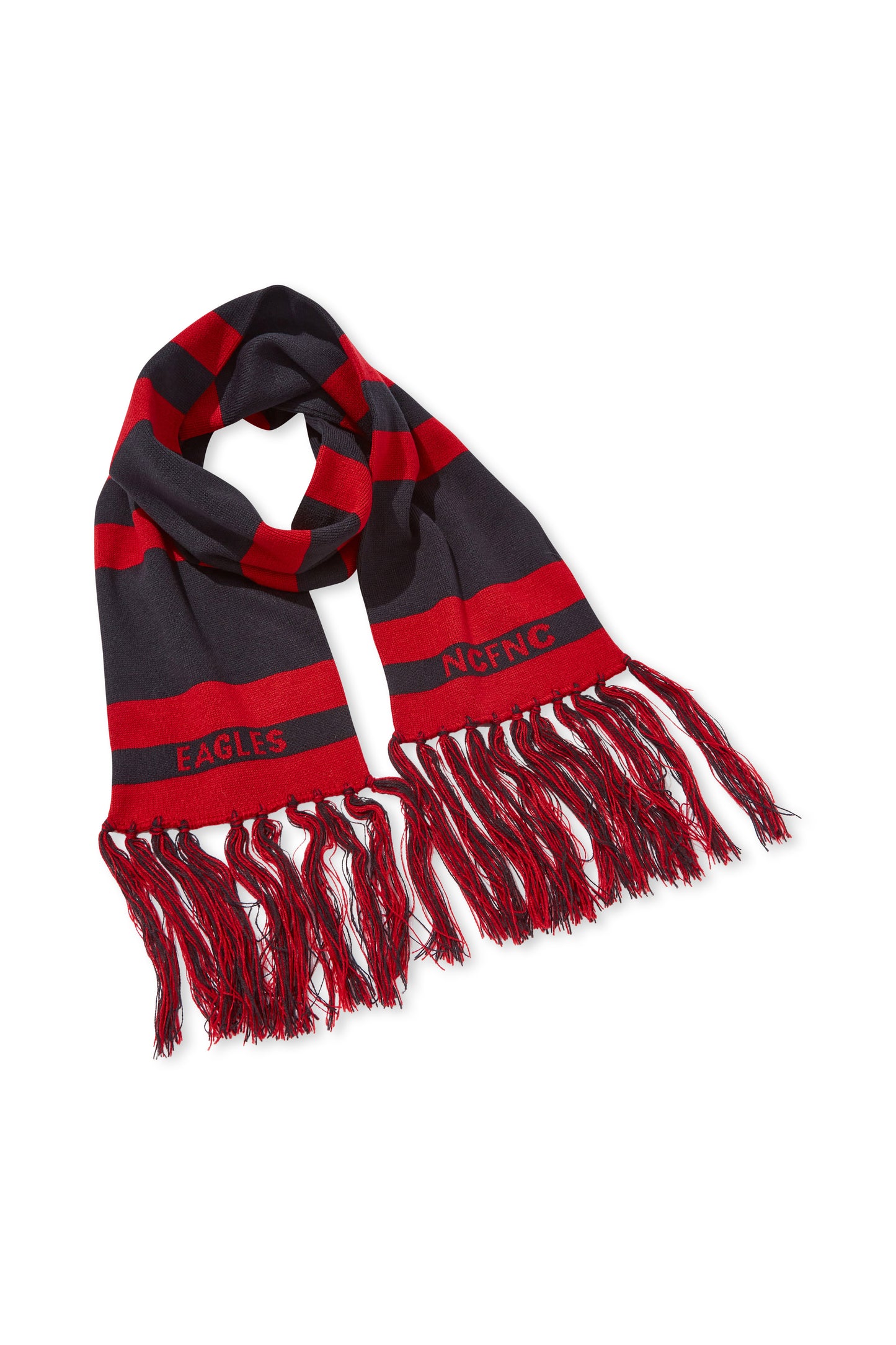 SCARF BLACK / RED EAGLES NCFNC