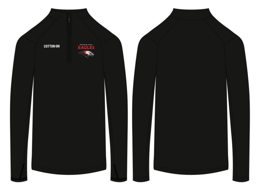 Qtr (1/4) Zip Long Sleeve - NEW